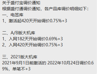 盛付通涨价！今日揭晓！少数几个产品未涨！附应对方法！直属代理商全部成赢家！！(图5)