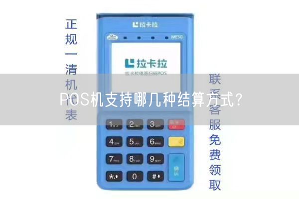 POS机支持哪几种结算方式？(图1)