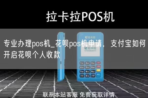 专业办理pos机_花呗pos机申请，支付宝如何开启花呗个人收款(图1)