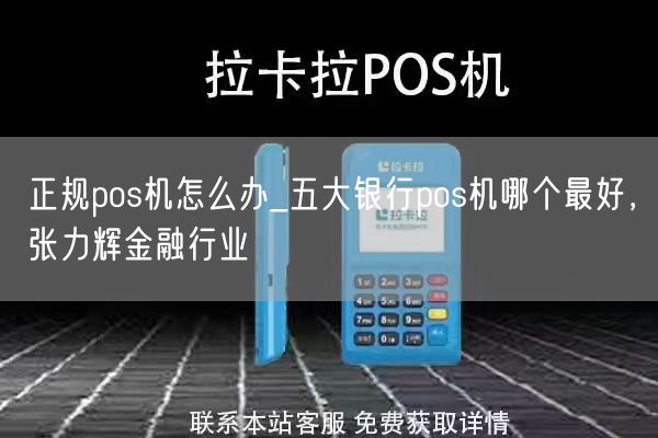 正规pos机怎么办_五大银行pos机哪个最好，张力辉金融行业(图1)