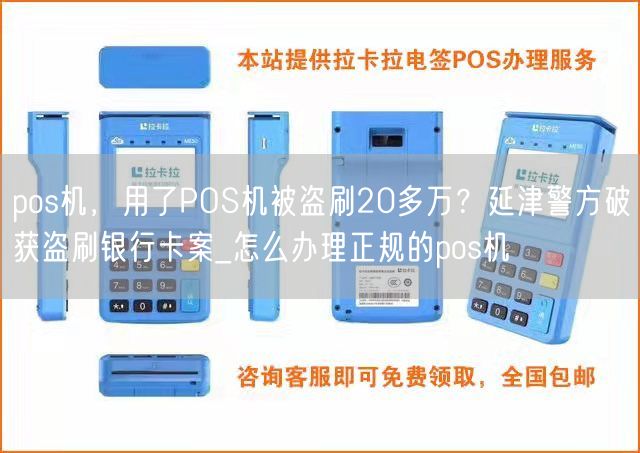 pos机，用了POS机被盗刷20多万？延津警方破获盗刷银行卡案_怎么办理正规的pos机(图1)