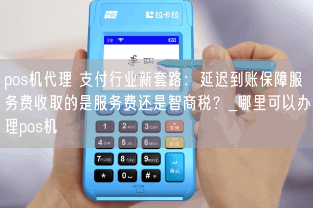 pos机代理 支付行业新套路：延迟到账保障服务费收取的是服务费还是智商税？_哪里可以办理pos机(图1)